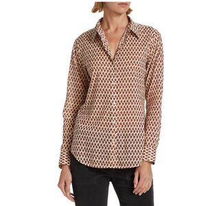 Nili Lotan Libby Paisley Shirt